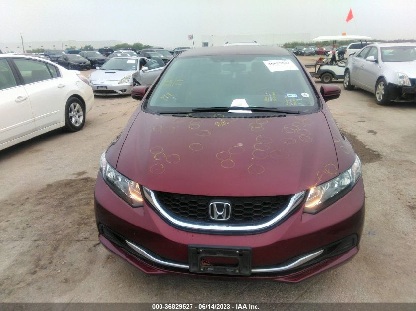 2015 HONDA CIVIC SEDAN LX - 19XFB2F5XFE098828