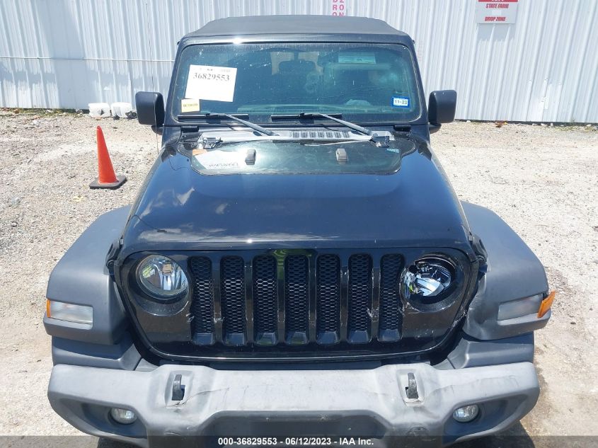 2018 JEEP WRANGLER UNLIMITED SPORT S - 1C4HJXDG7JW166675