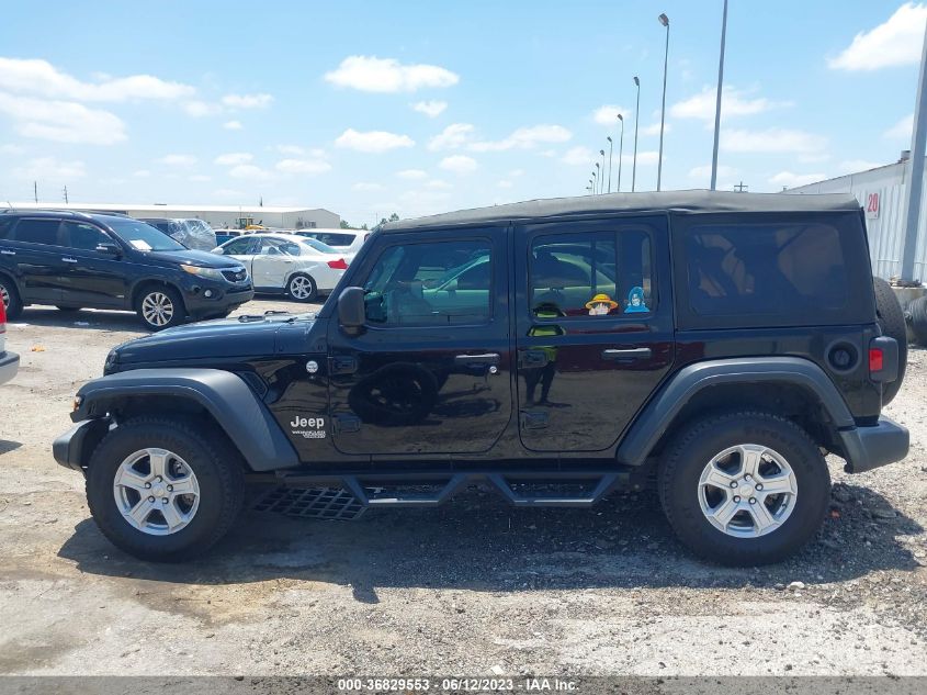 2018 JEEP WRANGLER UNLIMITED SPORT S - 1C4HJXDG7JW166675