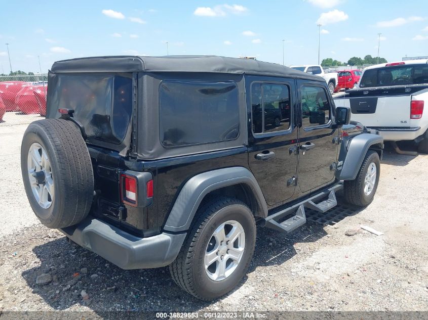 2018 JEEP WRANGLER UNLIMITED SPORT S - 1C4HJXDG7JW166675
