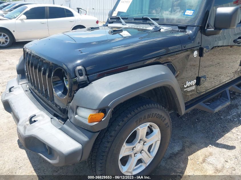 2018 JEEP WRANGLER UNLIMITED SPORT S - 1C4HJXDG7JW166675