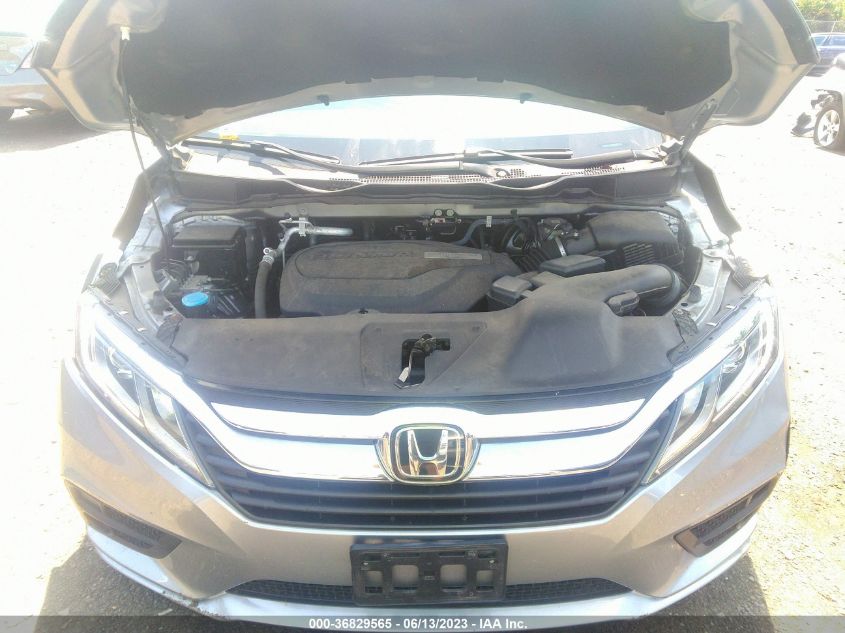 2019 HONDA ODYSSEY EX-L - 5FNRL6H77KB025047