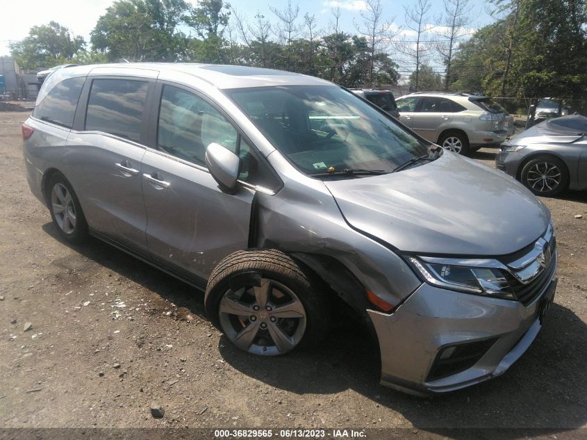 2019 HONDA ODYSSEY EX-L - 5FNRL6H77KB025047