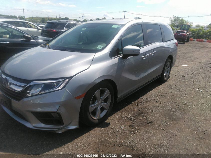 2019 HONDA ODYSSEY EX-L - 5FNRL6H77KB025047