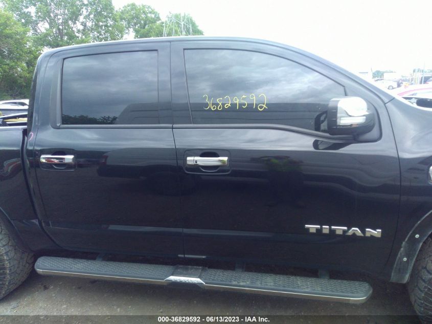2017 NISSAN TITAN SV/SL/PRO-4X/PLAT RES - 1N6AA1E51HN517038