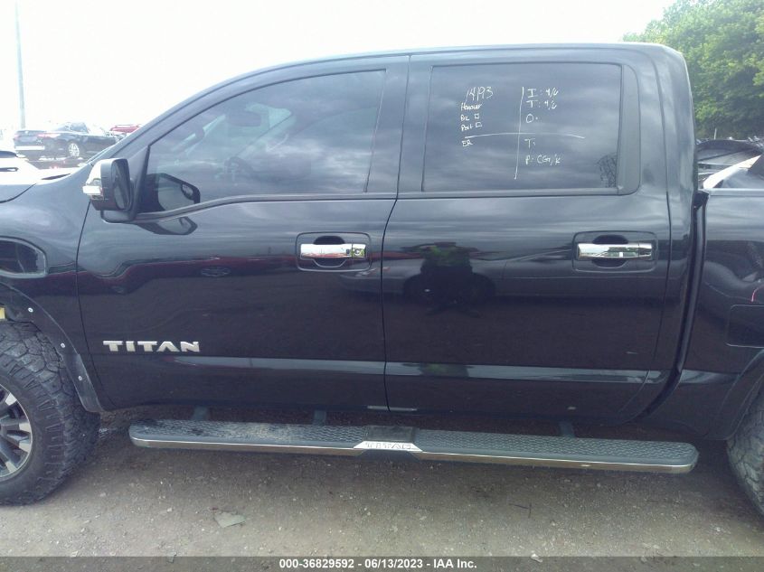 2017 NISSAN TITAN SV/SL/PRO-4X/PLAT RES - 1N6AA1E51HN517038