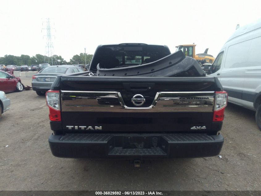 2017 NISSAN TITAN SV/SL/PRO-4X/PLAT RES - 1N6AA1E51HN517038