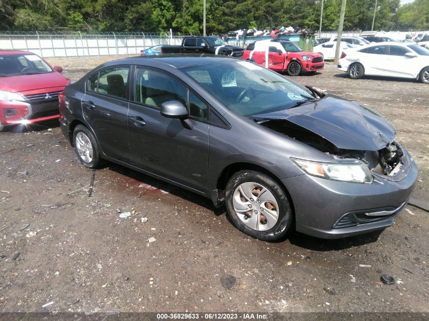 2013 HONDA CIVIC SDN LX - 19XFB2F54DE028142