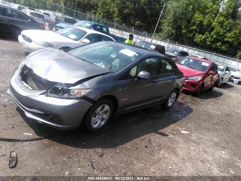 2013 HONDA CIVIC SDN LX - 19XFB2F54DE028142