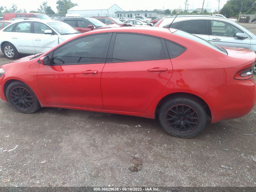 2016 DODGE DART SXT - 1C3CDFBA7GD652549