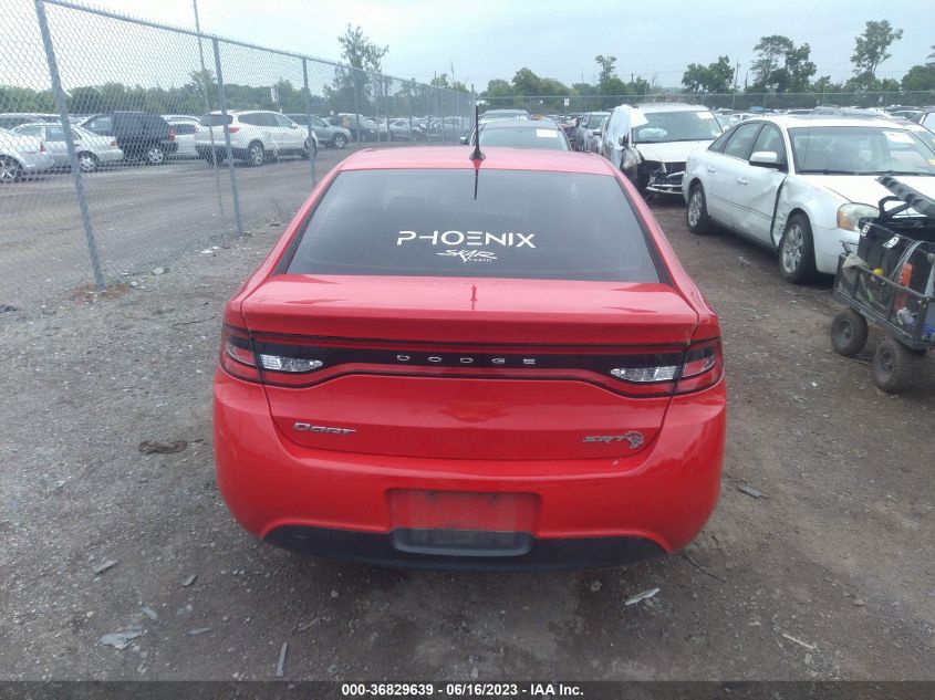 2016 DODGE DART SXT - 1C3CDFBA7GD652549