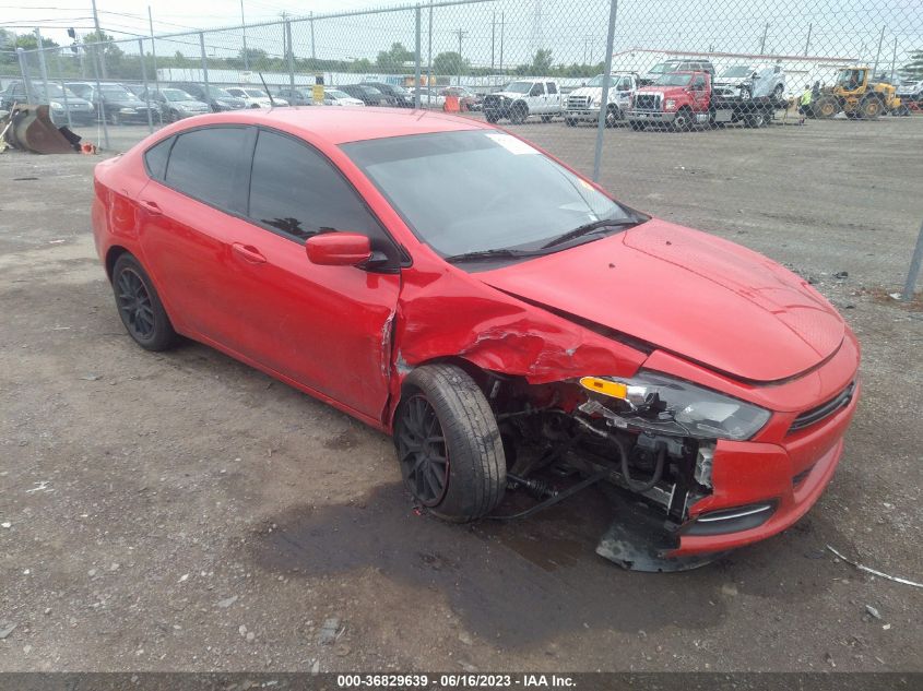 2016 DODGE DART SXT - 1C3CDFBA7GD652549