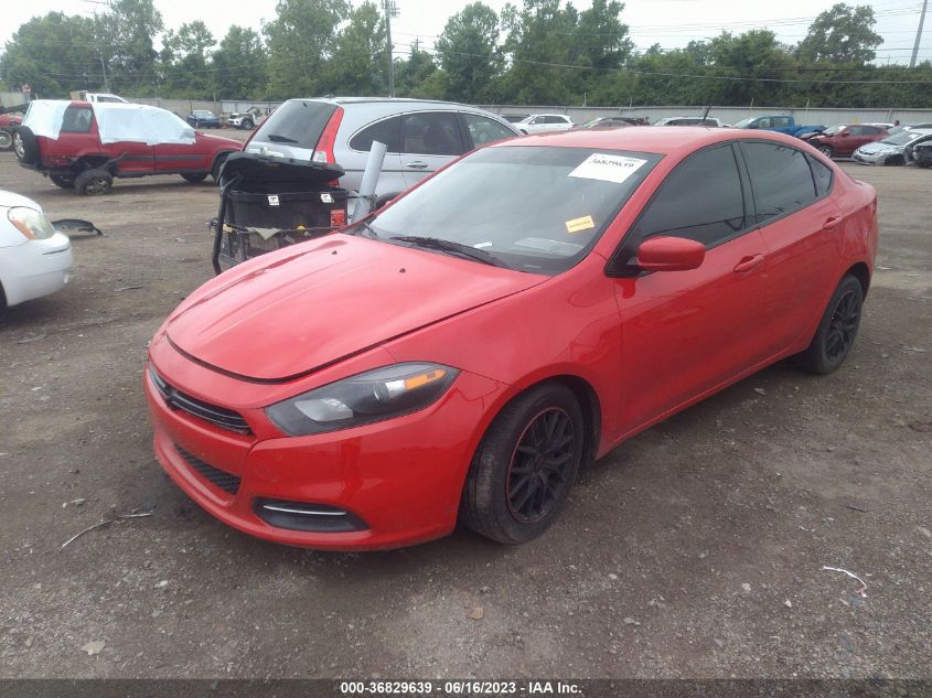 2016 DODGE DART SXT - 1C3CDFBA7GD652549