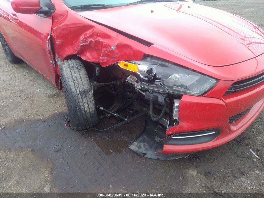 2016 DODGE DART SXT - 1C3CDFBA7GD652549