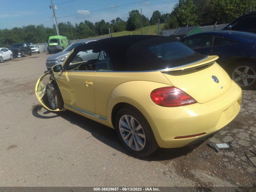 2013 VOLKSWAGEN BEETLE CONVERTIBLE 2.0L TDI 3VW5L7AT0DM823204