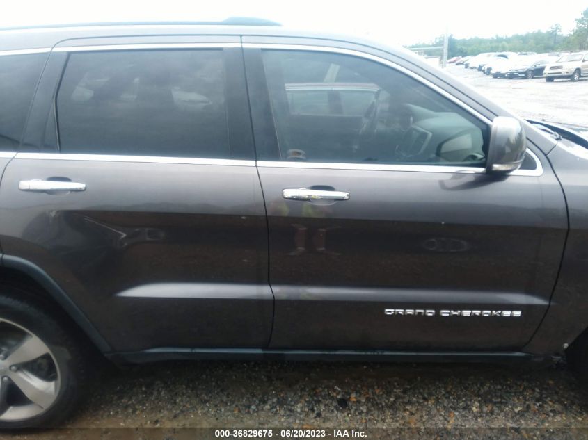2014 JEEP GRAND CHEROKEE LIMITED - 1C4RJFBGXEC570420
