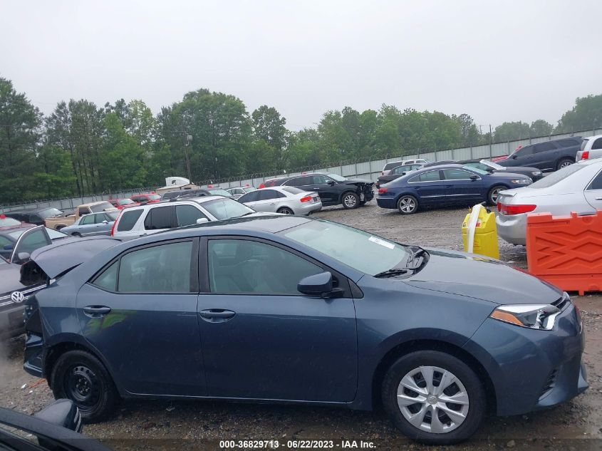 2015 TOYOTA COROLLA LE ECO - 2T1BPRHE3FC316855