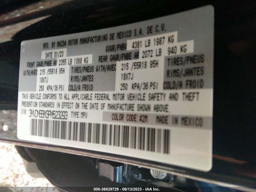 2023 MAZDA CX-30 SELECT - 3MVDMBBM3PM523293