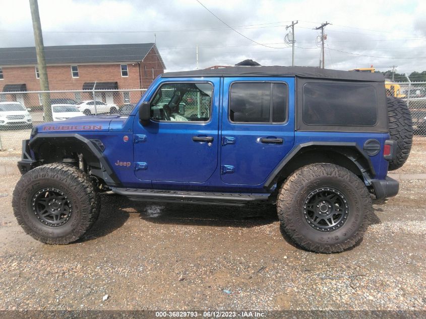 2018 JEEP WRANGLER UNLIMITED RUBICON - 1C4HJXFN1JW176243