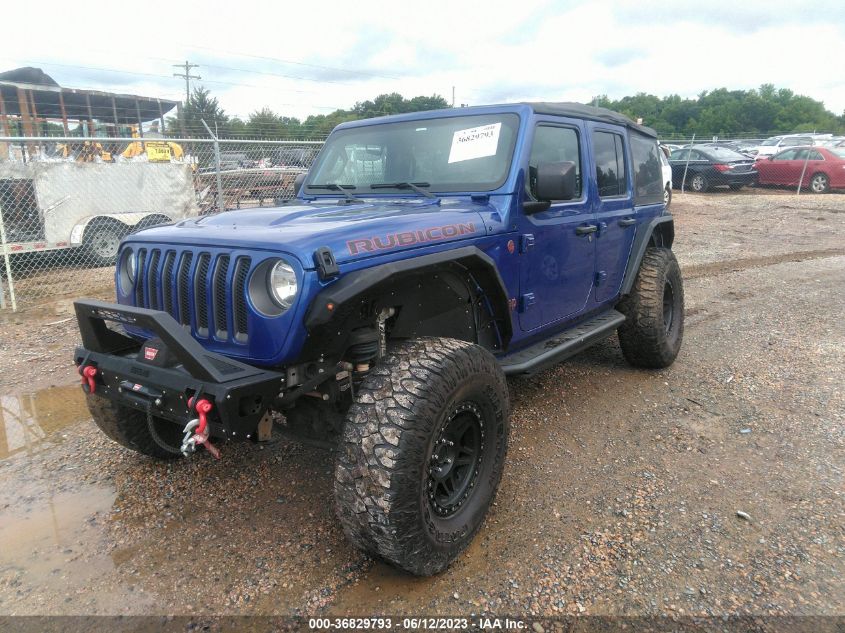 2018 JEEP WRANGLER UNLIMITED RUBICON - 1C4HJXFN1JW176243