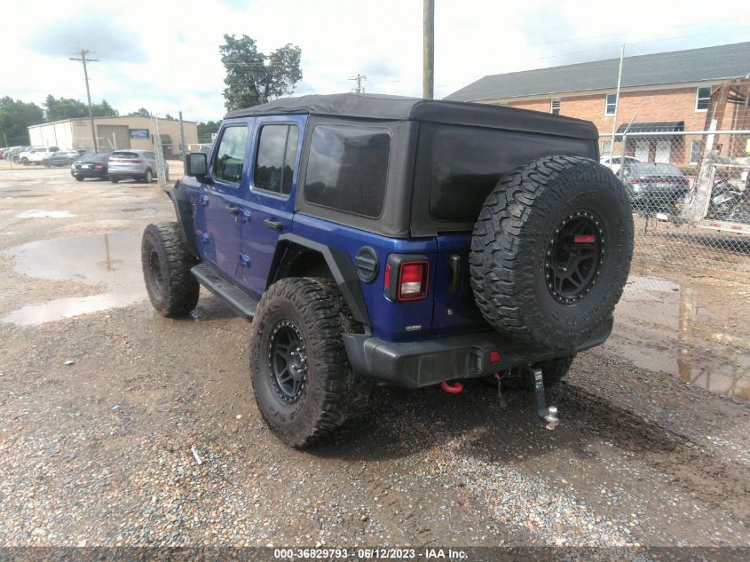 2018 JEEP WRANGLER UNLIMITED RUBICON - 1C4HJXFN1JW176243
