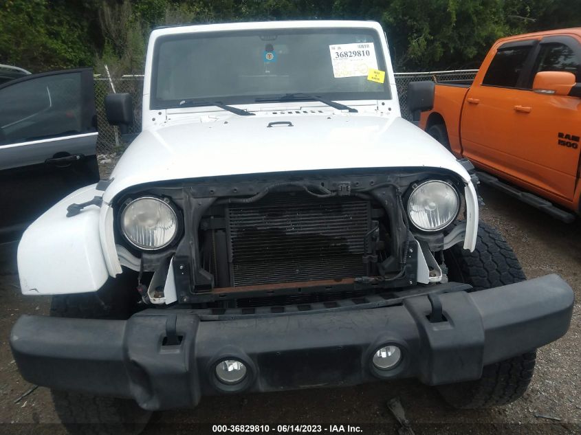 2013 JEEP WRANGLER UNLIMITED SAHARA - 1C4BJWEG4DL706455
