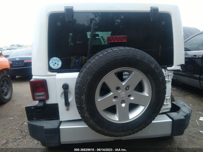 2013 JEEP WRANGLER UNLIMITED SAHARA - 1C4BJWEG4DL706455