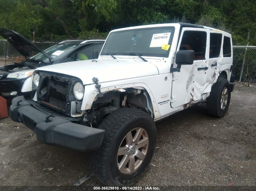 2013 JEEP WRANGLER UNLIMITED SAHARA - 1C4BJWEG4DL706455