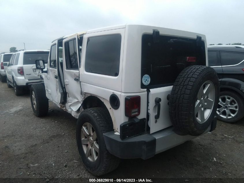2013 JEEP WRANGLER UNLIMITED SAHARA - 1C4BJWEG4DL706455