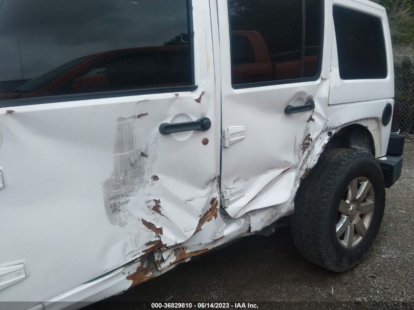 2013 JEEP WRANGLER UNLIMITED SAHARA - 1C4BJWEG4DL706455