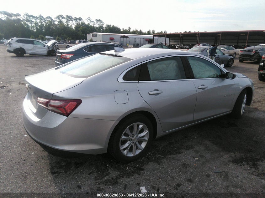 VIN 1G1ZD5ST0MF006408 2021 CHEVROLET MALIBU LT