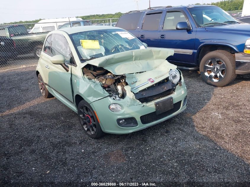2015 FIAT 500 SPORT - 3C3CFFBR4FT721626