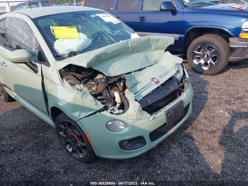 2015 FIAT 500 SPORT - 3C3CFFBR4FT721626