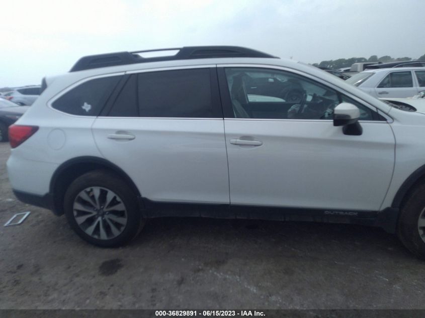 2016 SUBARU OUTBACK 2.5I LIMITED - 4S4BSANC1G3237936