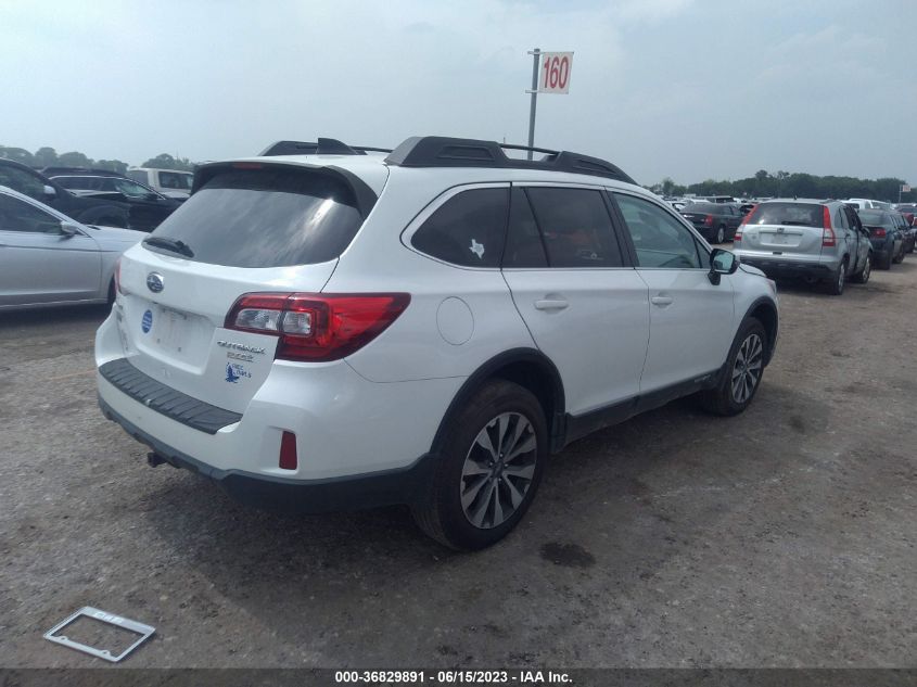 2016 SUBARU OUTBACK 2.5I LIMITED - 4S4BSANC1G3237936