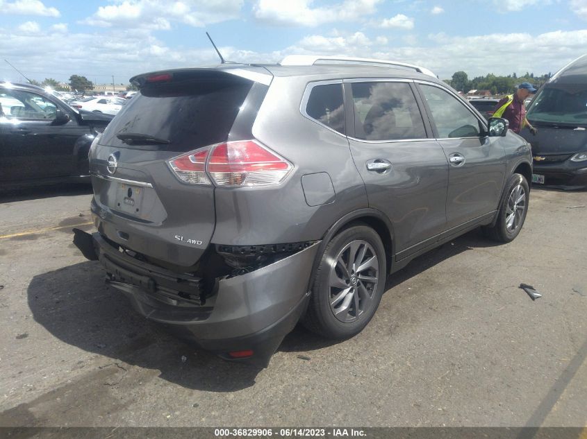 2016 NISSAN ROGUE SL - 5N1AT2MVXGC837761