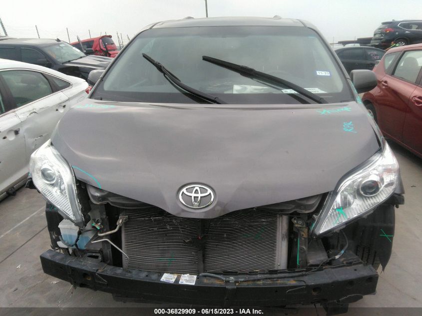 2015 TOYOTA SIENNA XLE/XLE AAS/LTD - 5TDYK3DC3FS672644