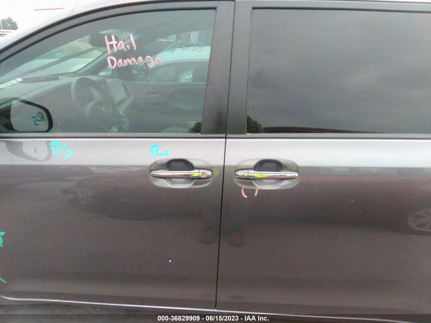 2015 TOYOTA SIENNA XLE/XLE AAS/LTD - 5TDYK3DC3FS672644