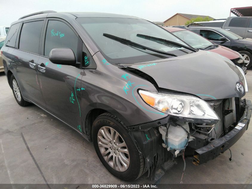 2015 TOYOTA SIENNA XLE/XLE AAS/LTD - 5TDYK3DC3FS672644