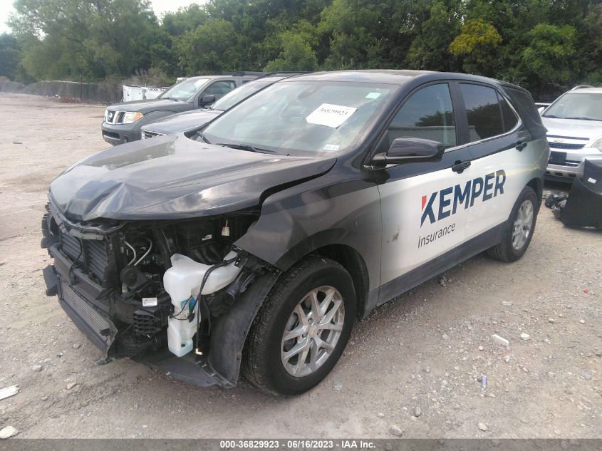 2022 CHEVROLET EQUINOX LT - 2GNAXJEV0N6118968