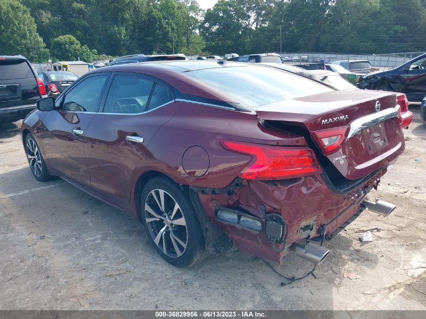 2017 NISSAN MAXIMA SL - 1N4AA6AP7HC390028