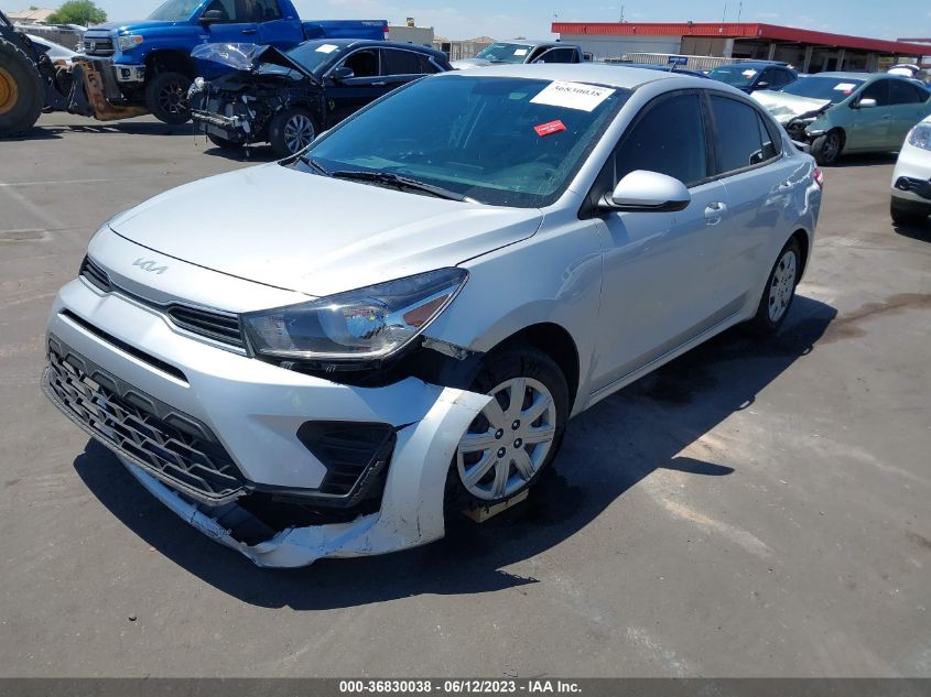 2022 KIA RIO LX - 3KPA24AD4NE448215