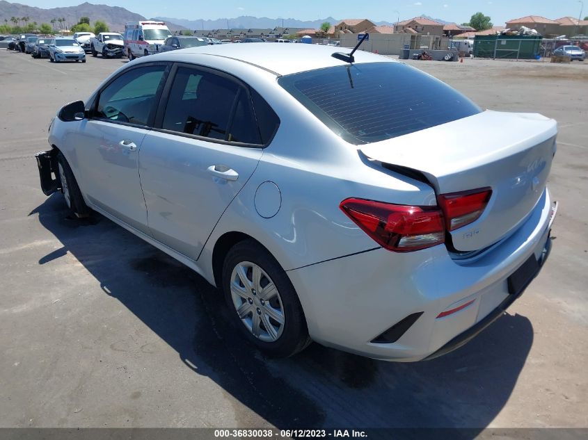 2022 KIA RIO LX - 3KPA24AD4NE448215