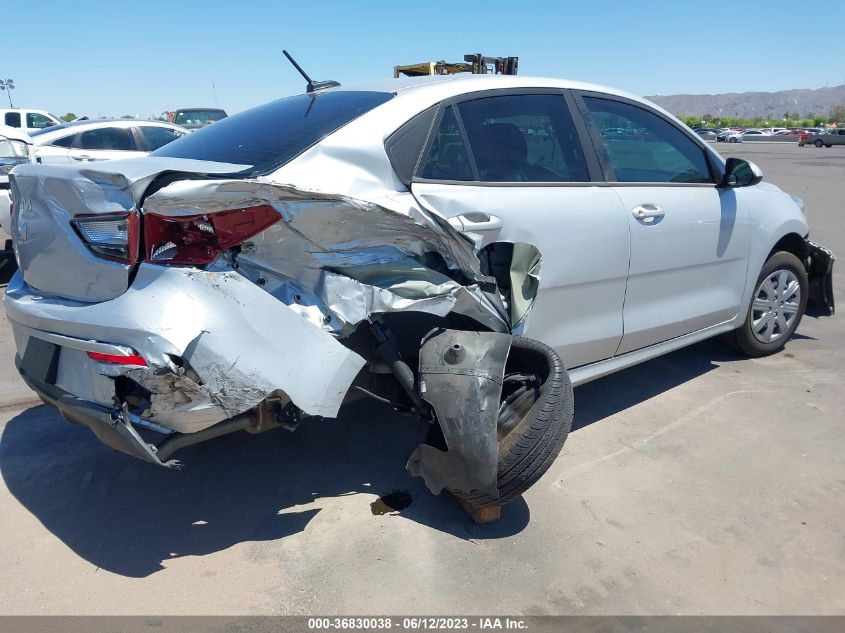 2022 KIA RIO LX - 3KPA24AD4NE448215