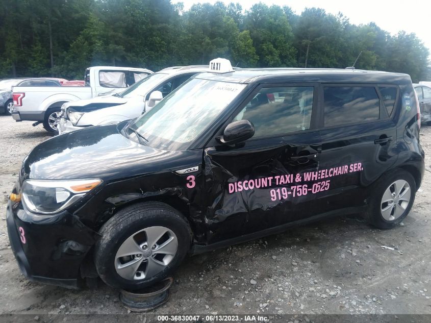 2016 KIA SOUL BASE - KNDJN2A20G7379469