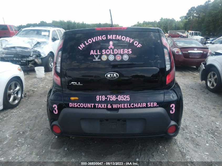 2016 KIA SOUL BASE - KNDJN2A20G7379469