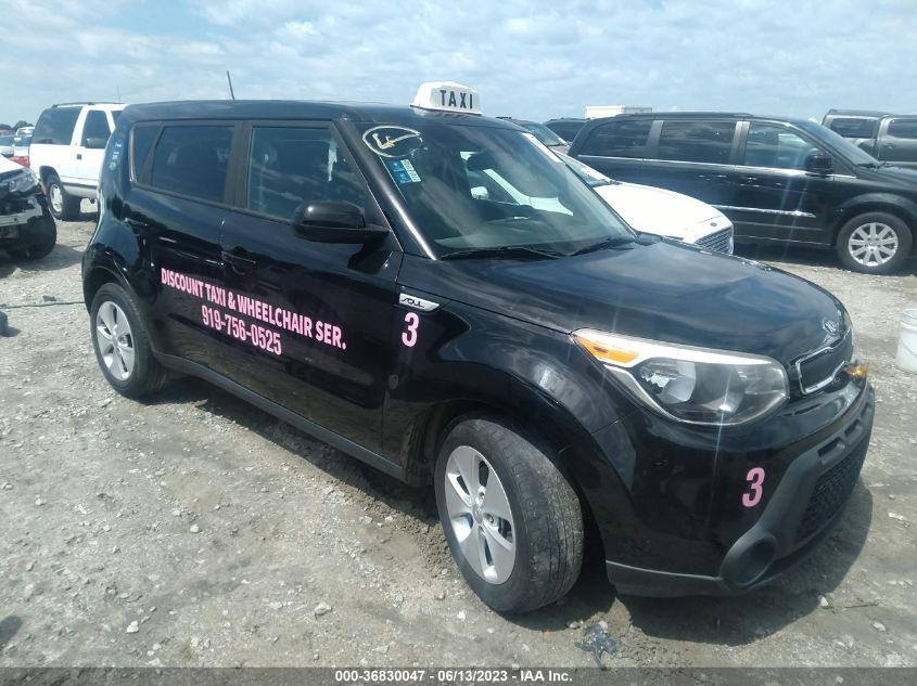 2016 KIA SOUL BASE - KNDJN2A20G7379469