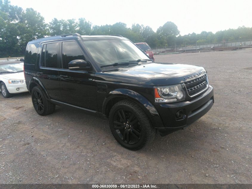 2014 LAND ROVER LR4 LUX - SALAK2V63EA730115