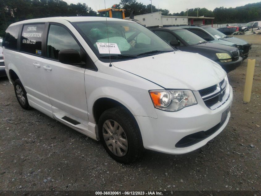 2018 DODGE GRAND CARAVAN SE - 2C7WDGBG3JR190520