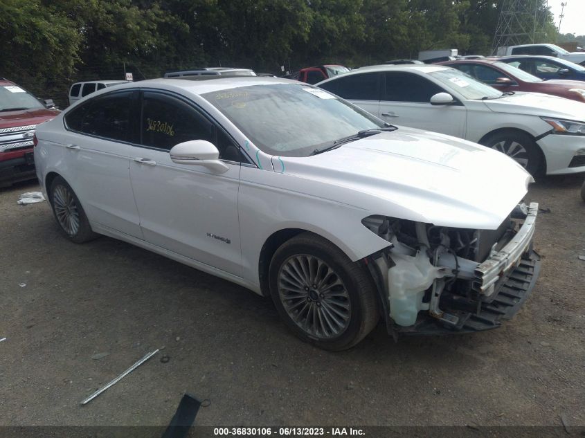 2013 FORD FUSION TITANIUM HEV - 3FA6P0RU9DR290147